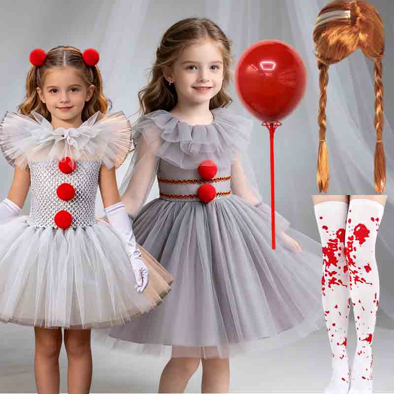 Crossfit Accessories - 2026 Halloween Kwaad Clown Tutu Kostuum