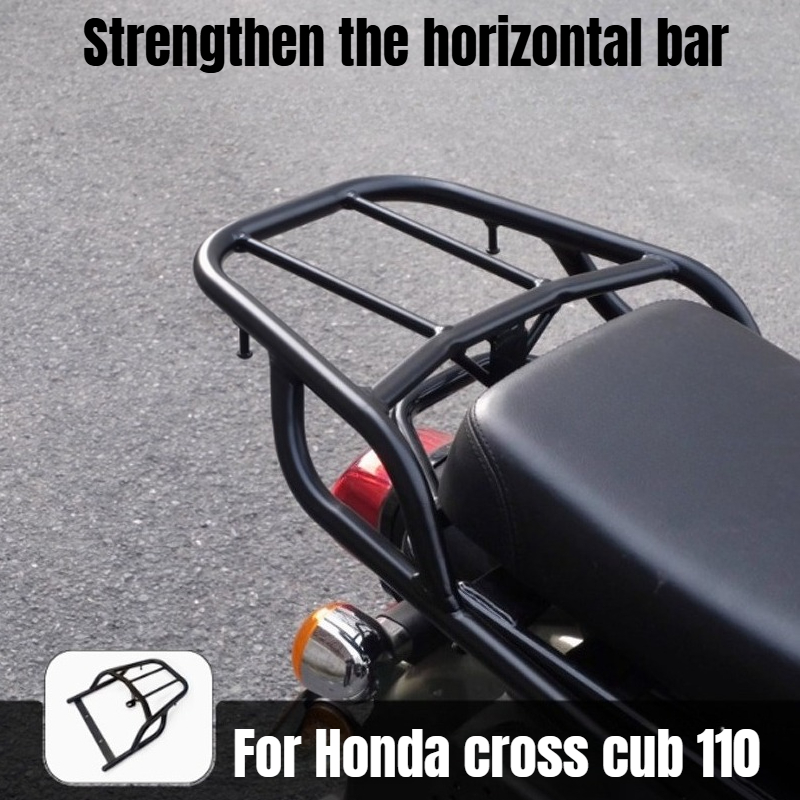 Crossfit Accessories - CC 110 Motorfiets Accessoires Zwart Achterbagagerek