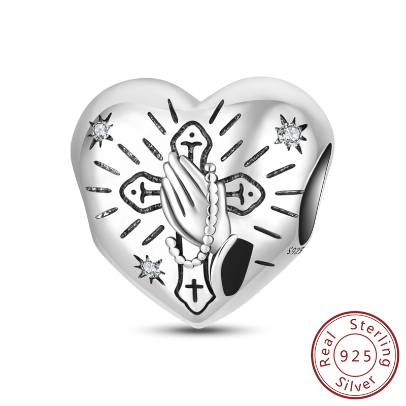 Crossfit Accessories - Originele Charms 925 Sterling Zilver Kruis