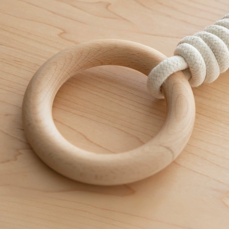 Bedhangringen, massief houten  - Gymnastic Ring Wood recensie en prijs