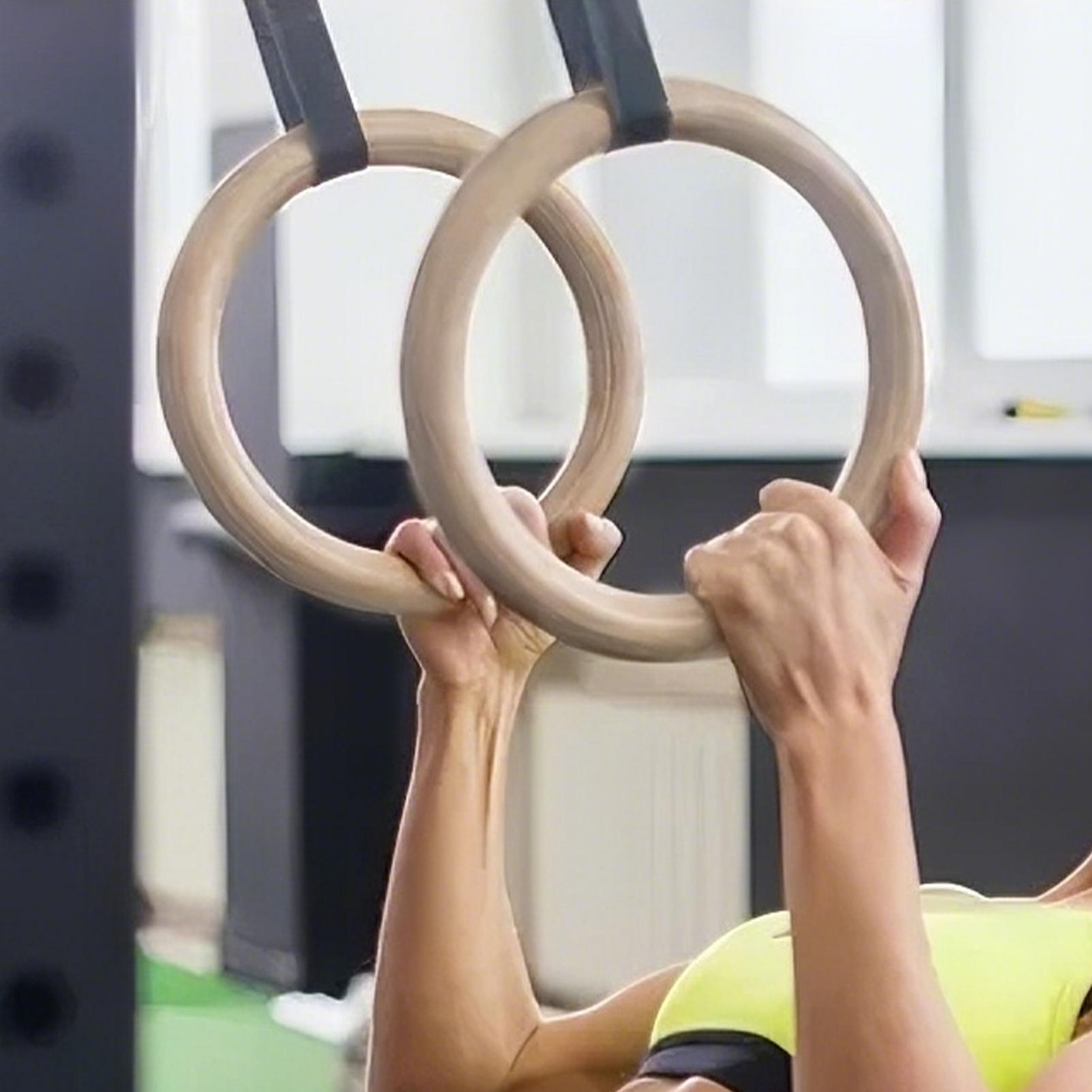 2 stks/paren Houten Draagbare  - Gymnastic Ring Wood recensie en prijs