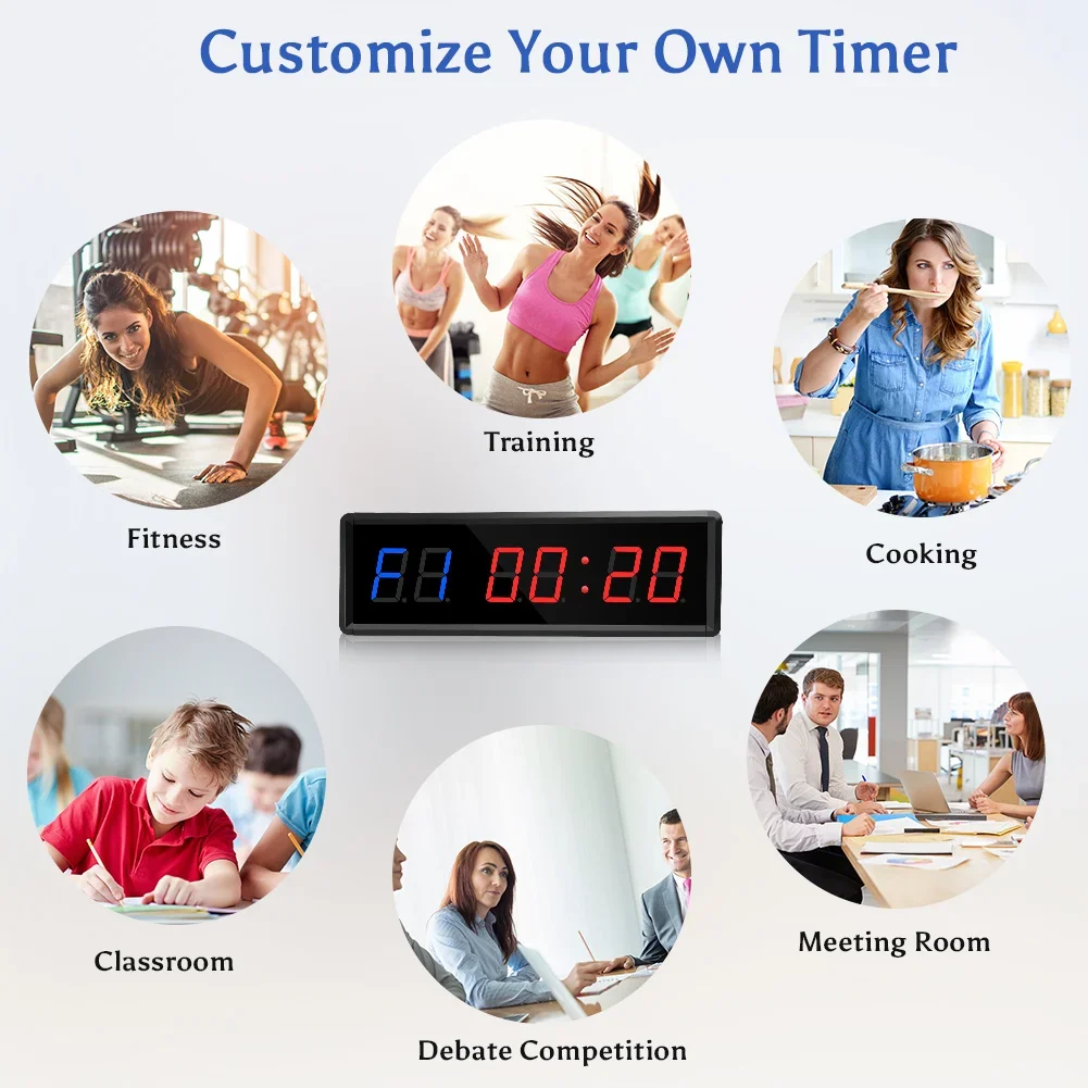 Seesii Timer 1,5 inch digitale - Crossfit No Equipment recensie en prijs
