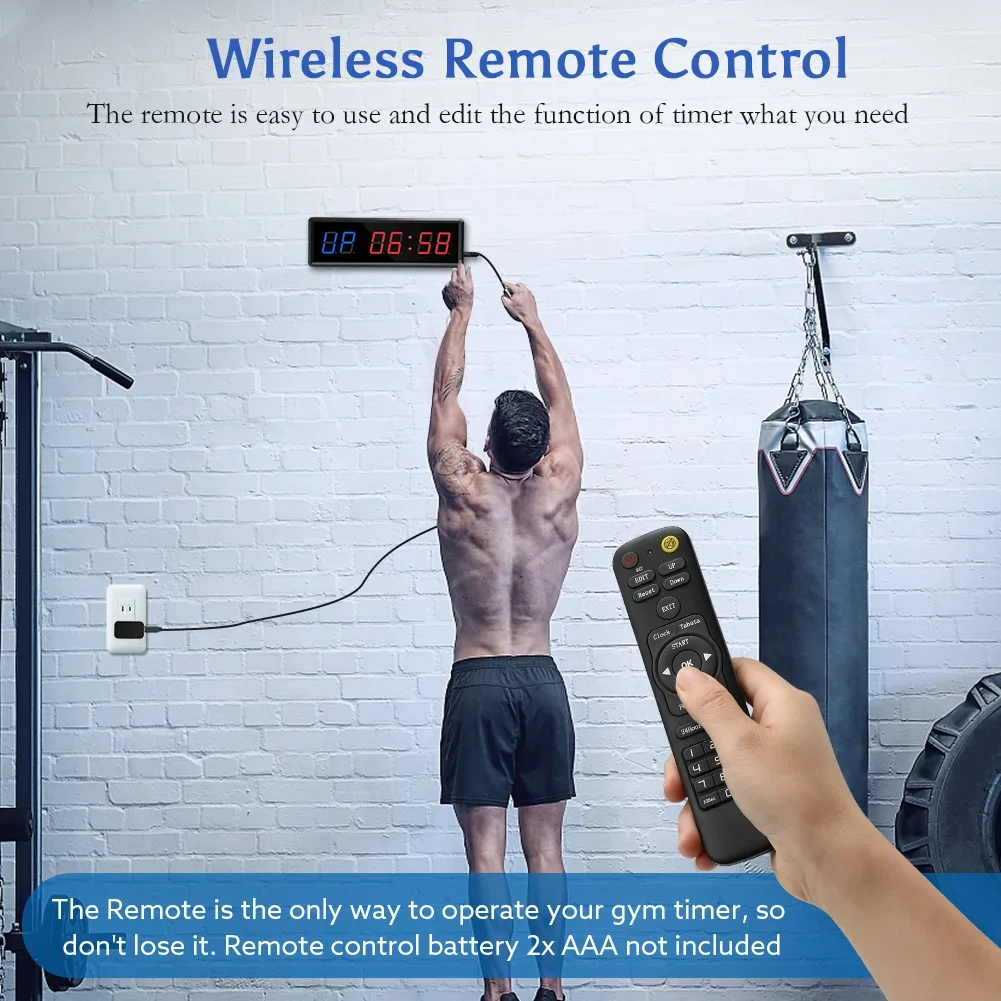 Seesii Timer 1,5 inch digitale - Crossfit No Equipment recensie en prijs