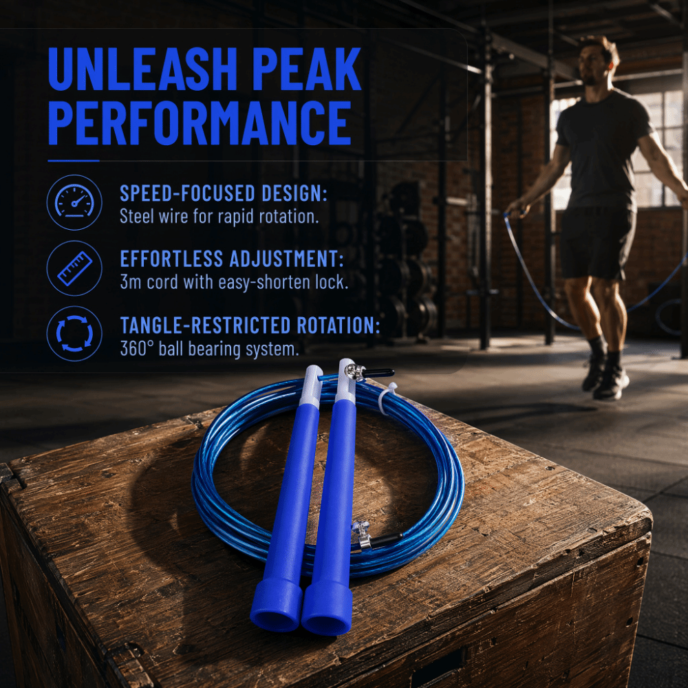 Duurzaam stalen draad springto - Skipping Rope Pvc recensie en prijs