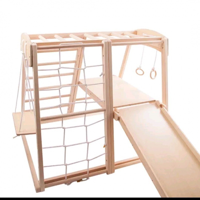 Indoor Speeltuin Montessori Ba - Gymnastic Ring Wood recensie en prijs