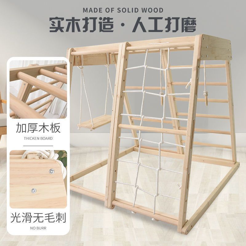 Indoor Speeltuin Montessori Ba - Gymnastic Ring Wood recensie en prijs