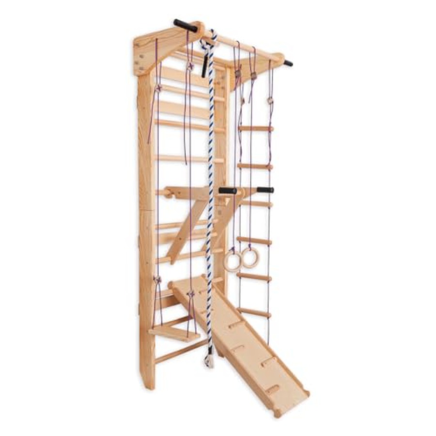 Zweedse ladderwandrekken voor  - Gymnastic Ring Wood recensie en prijs