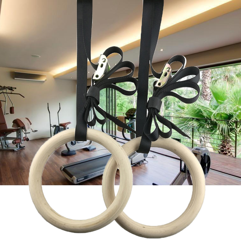 Fitnessgymnastiekringen met ve - Gymnastic Ring Wood recensie en prijs