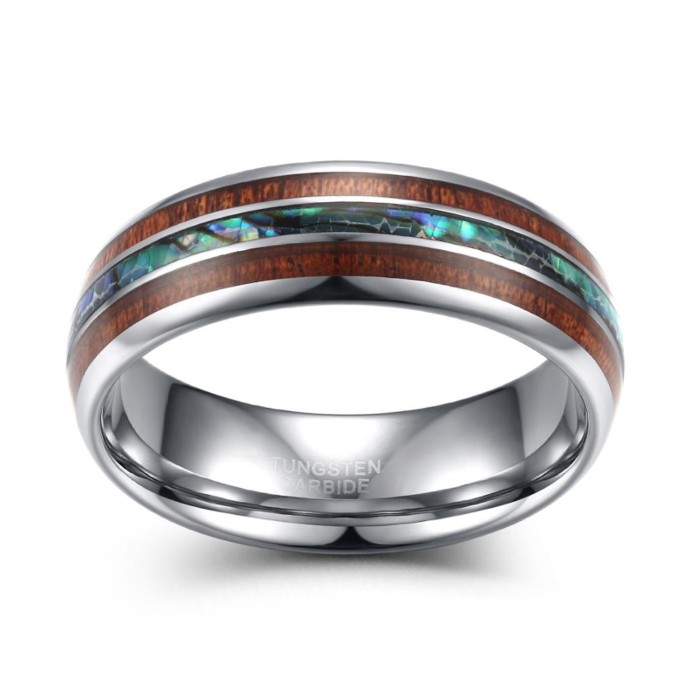 TIGRADE 8mm Tungsten Carbide R - Gymnastic Ring Wood recensie en prijs