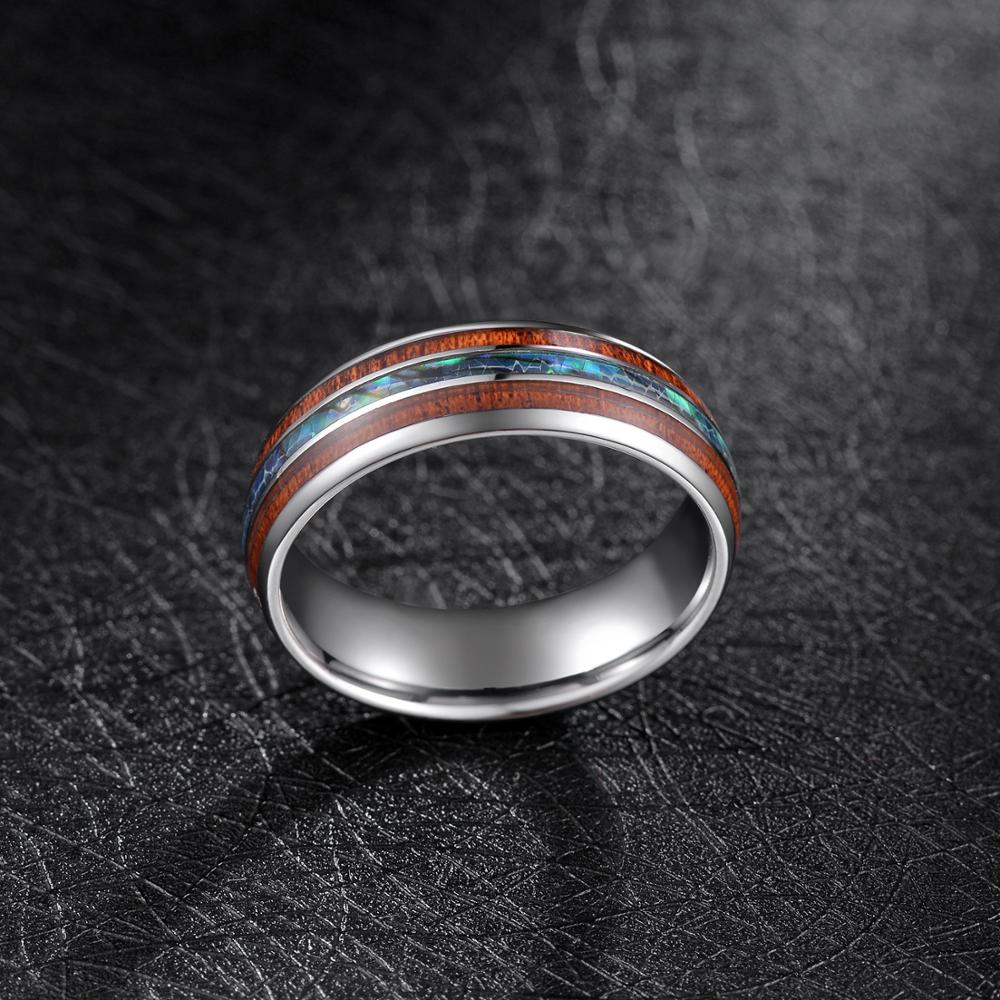 TIGRADE 8mm Tungsten Carbide R - Gymnastic Ring Wood recensie en prijs