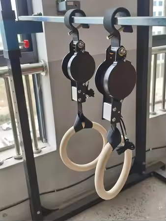 Berken Fitnessringen Hoge drag - Gymnastic Ring Wood recensie en prijs