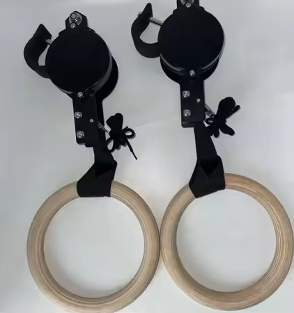 Berken Fitnessringen Hoge drag - Gymnastic Ring Wood recensie en prijs