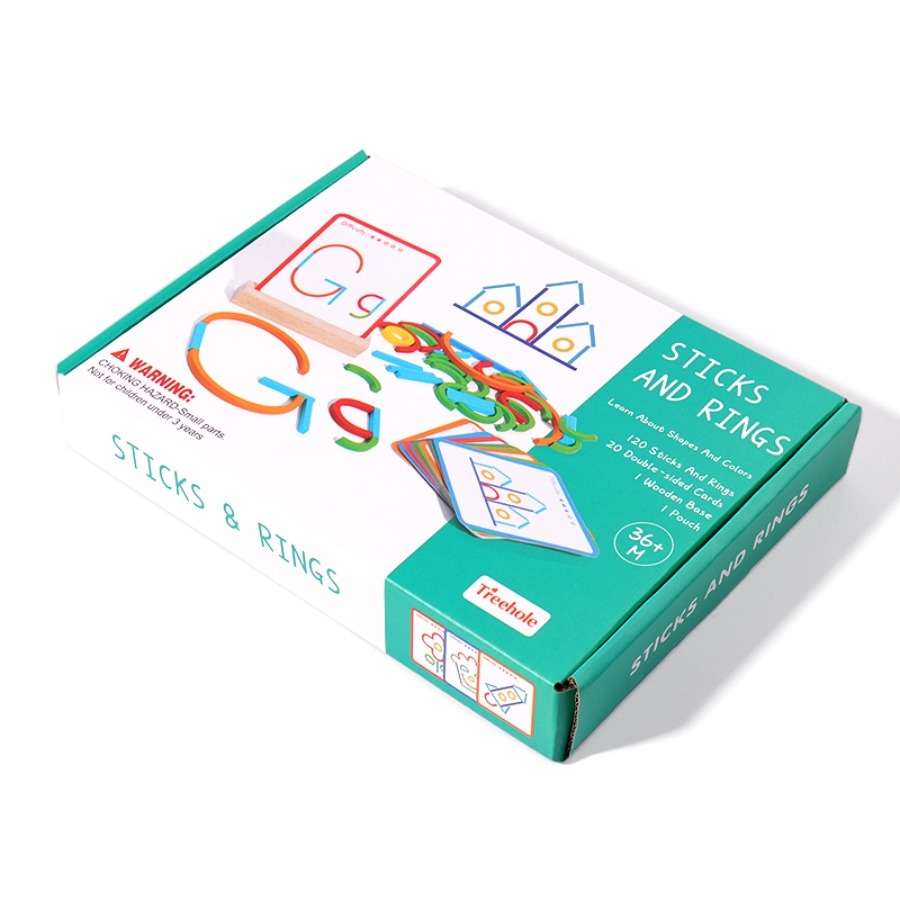 Puzzelspeelgoed voor vroeg ond - Gymnastic Ring Wood recensie en prijs