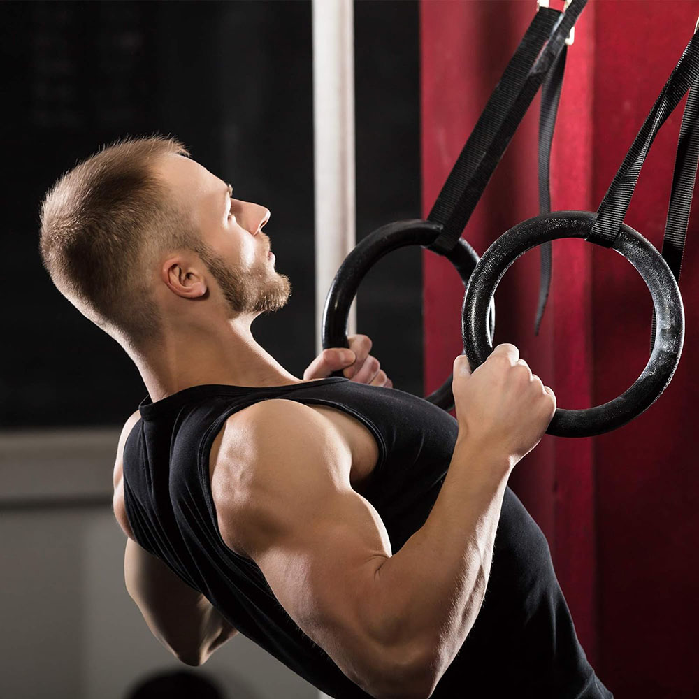 Fitnesstraining Gymnastiekring - Gymnastic Ring Wood recensie en prijs