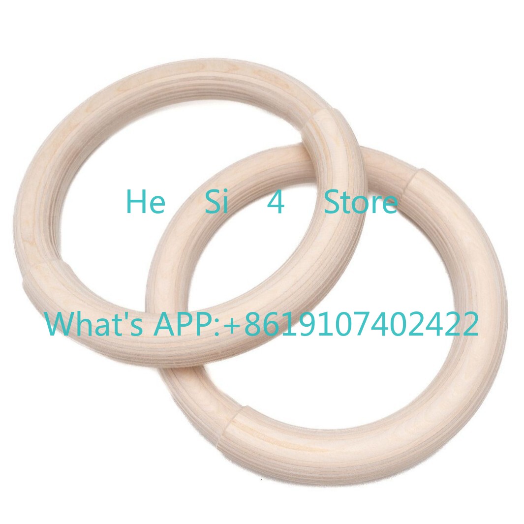 Birch houten fitnessring, dubb - Gymnastic Ring Wood recensie en prijs