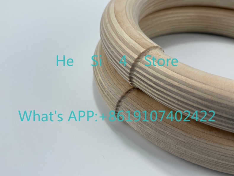 Birch houten fitnessring, dubb - Gymnastic Ring Wood recensie en prijs
