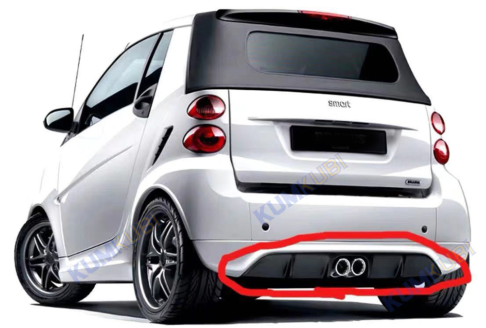 Voor Benz Smart Fortwo 451 Aut - Bumper Plate 10Kg recensie en prijs