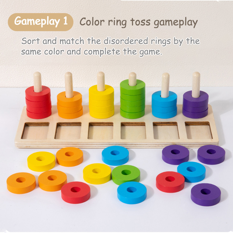 Montessori Geheugentraining Kl - Gymnastic Ring Wood recensie en prijs